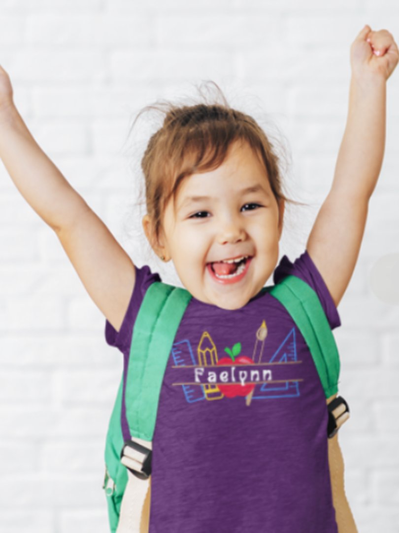 Personalized Back-to-School Kids Shirt product image (2)