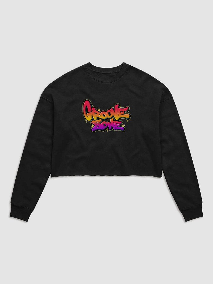 [GrooveZone] cropped sweatshirt product image (2)