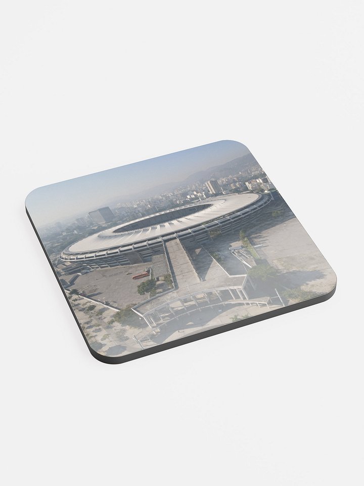 Maracanã – Glossy Cork Coaster /Porta-Copo de Cortiça (EN/BR) product image (2)