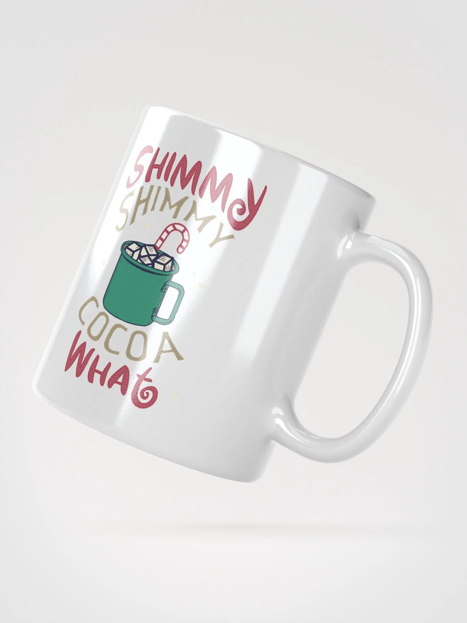 Shimmy Shimmy Cocoa What? White Mug product image (2)