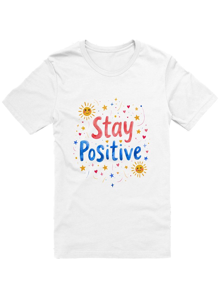 Stay Positive Inspirational T-Shirt product image (1)