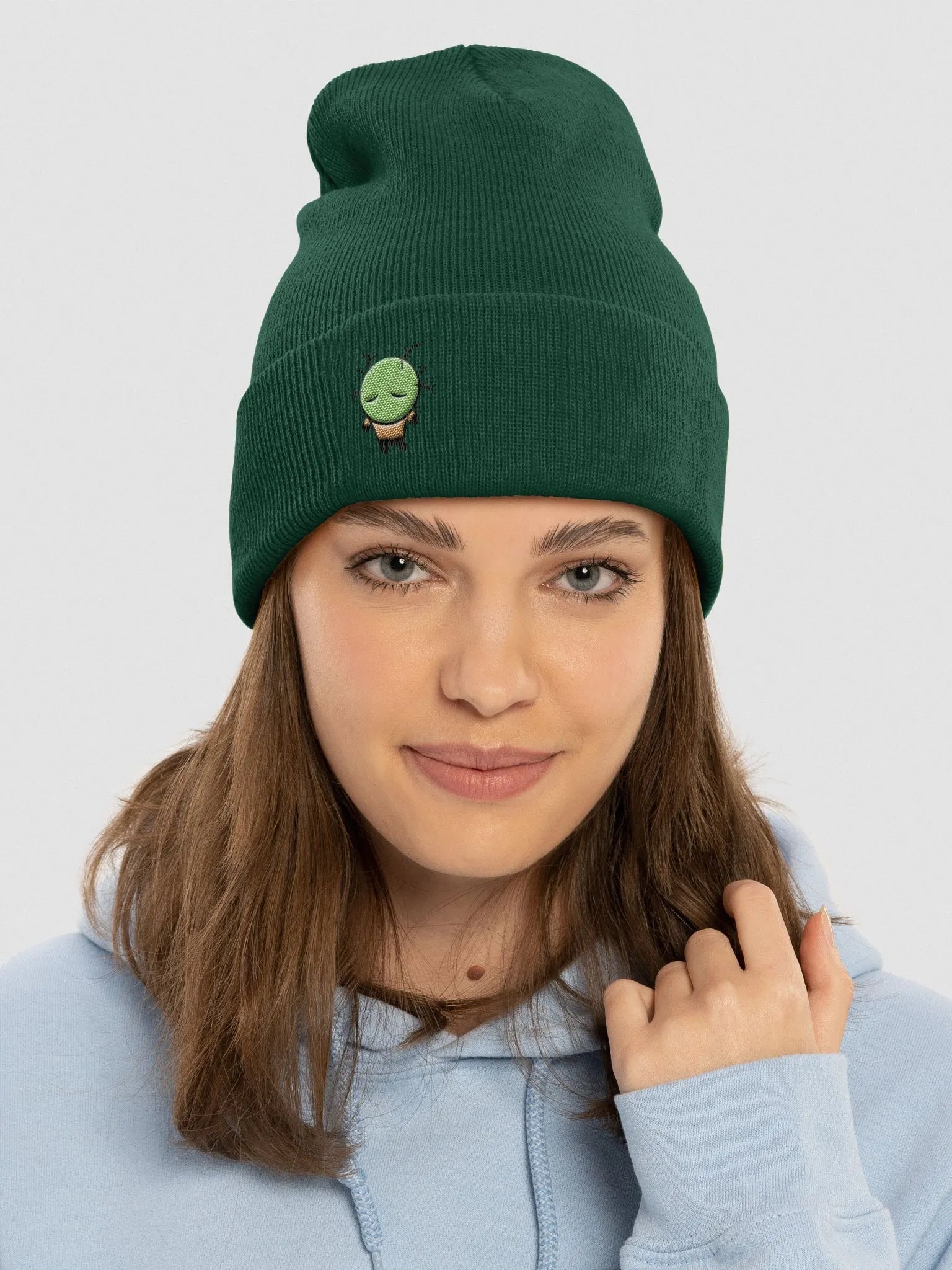 Frank Heart Cuffed Beanie product image (3)