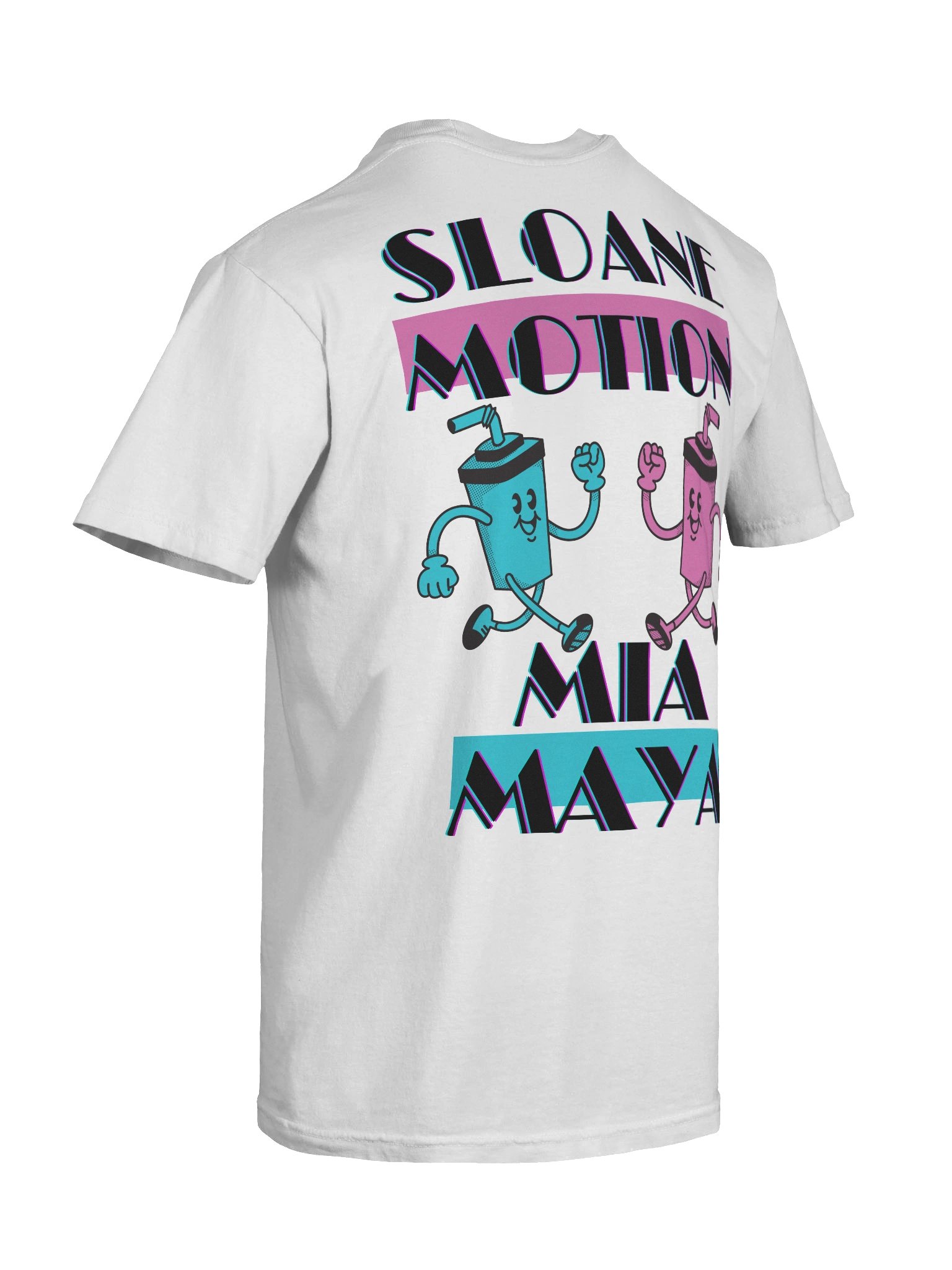 S&M Miami Vice - White T product image (10)