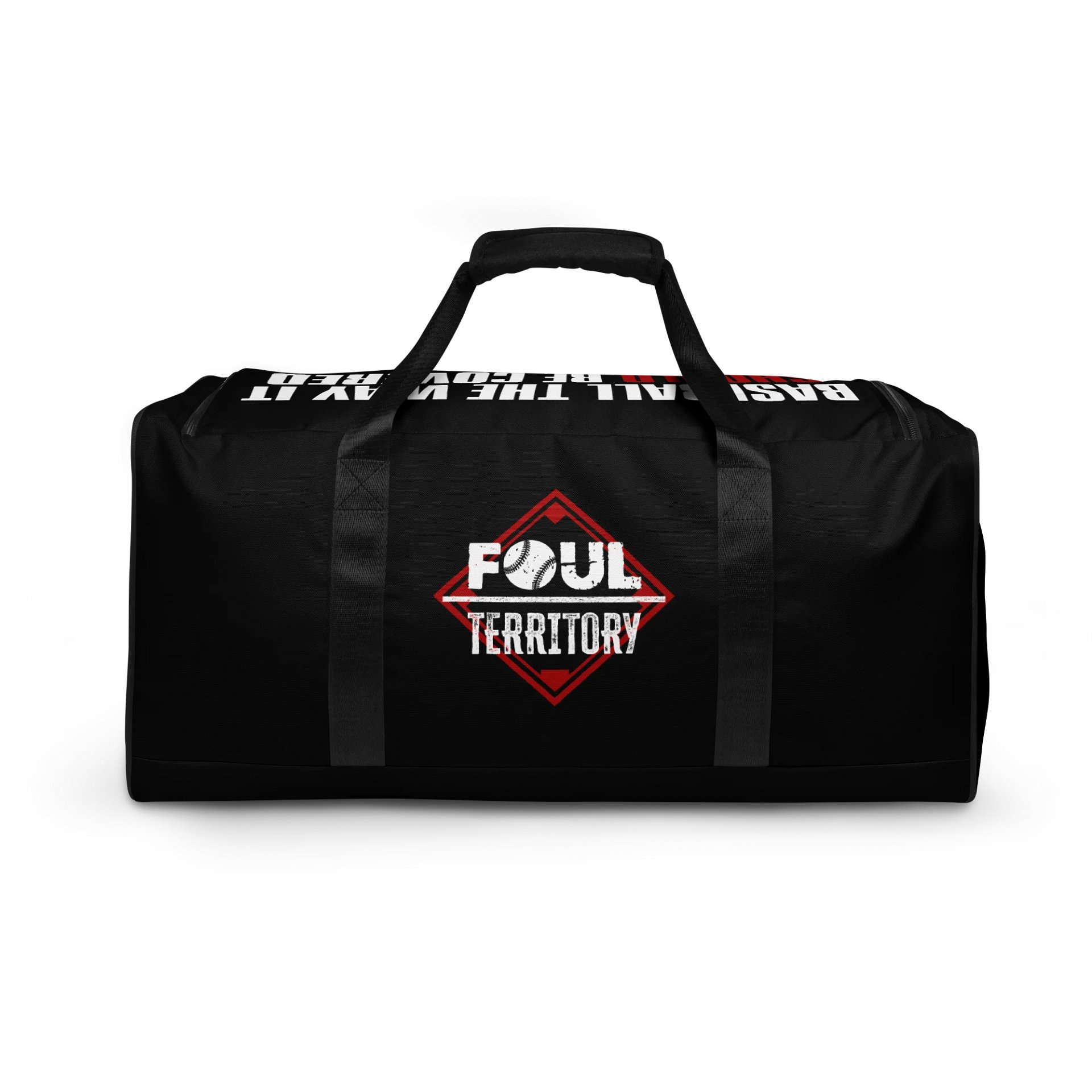 Foul Territory Black Duffle Bag product image (5)