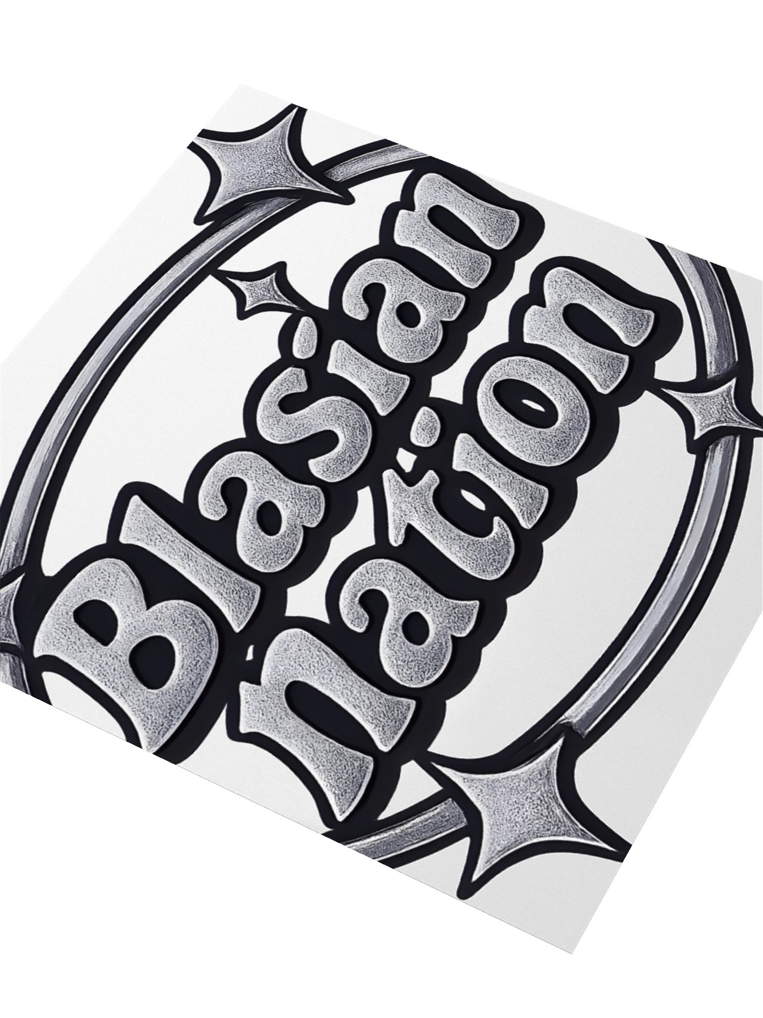 Blasian Nation Sticker product image (5)