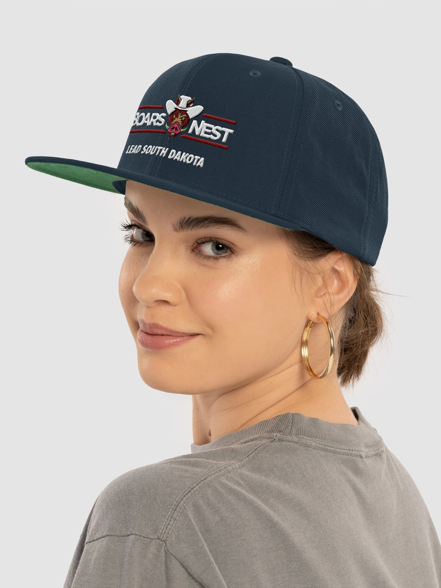 Boar's Nest Cowboy Snapback Cap product image (44)