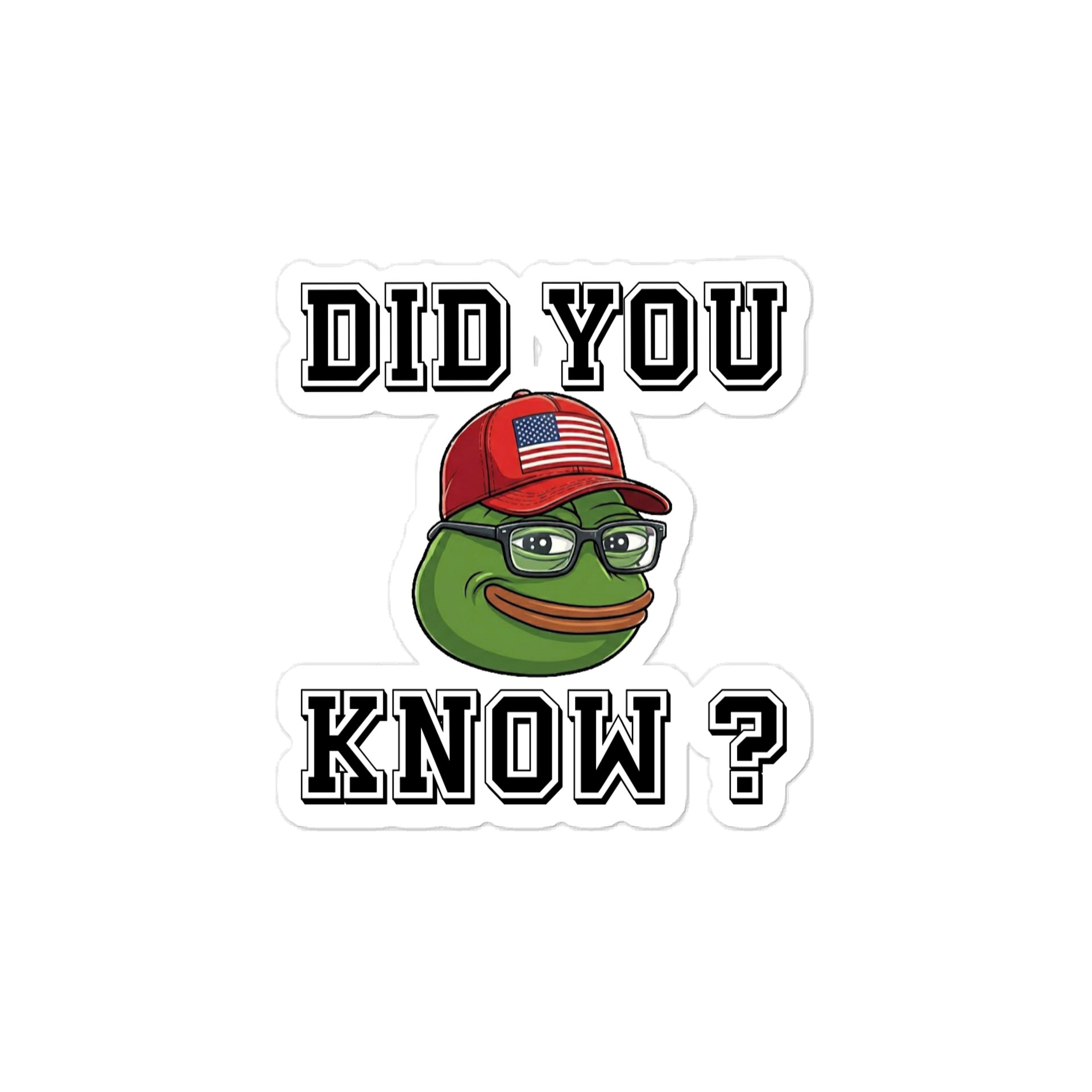 Did You Know? - Vinyl Decal product image (1)