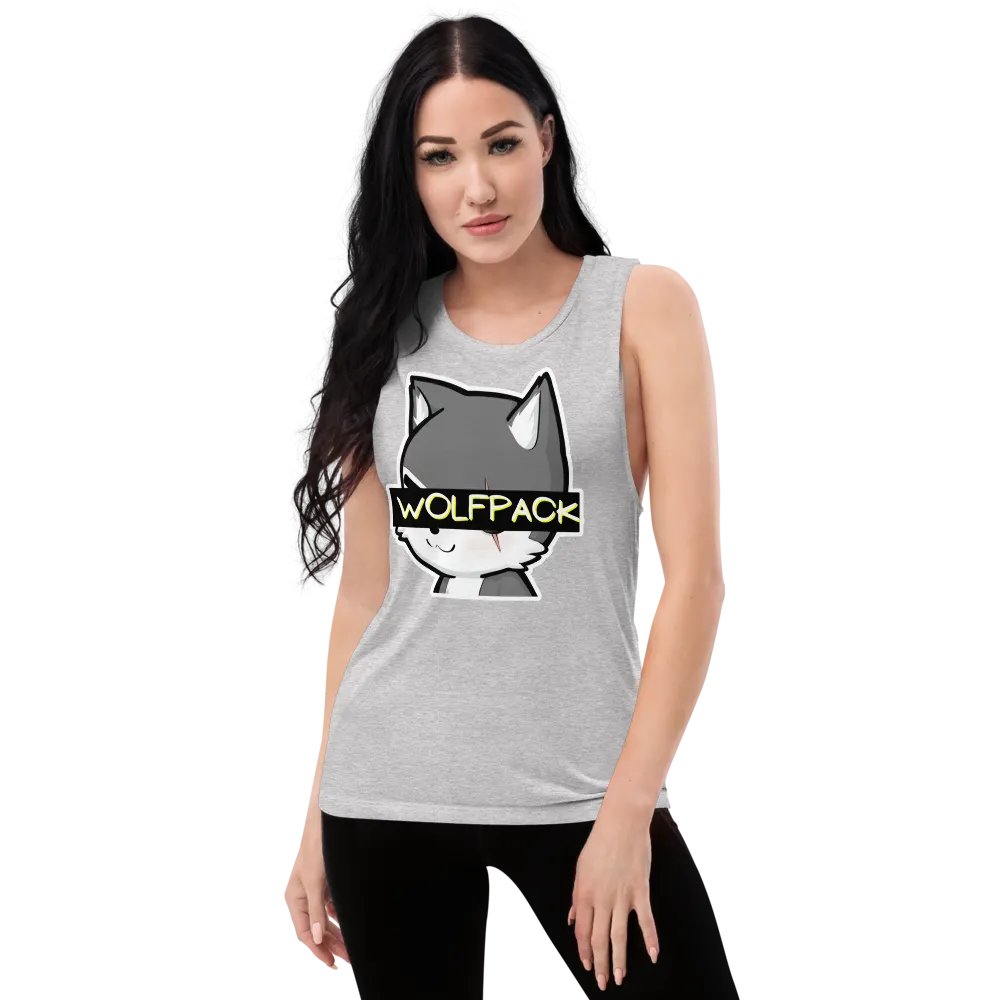 Women's WOLFPACK Tanktop (Chibi Wolf) product image (55)