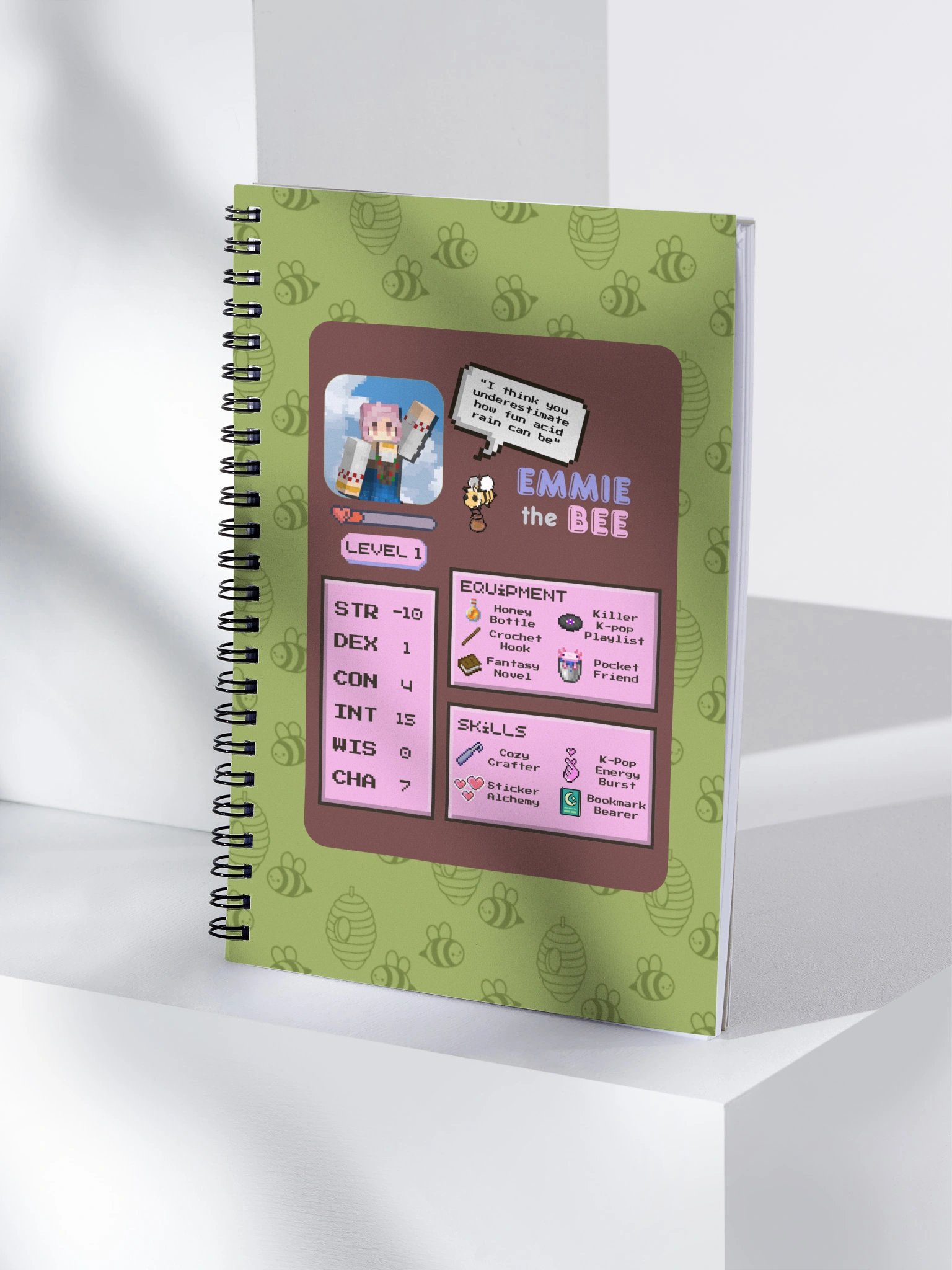 Emmiethebee Profile Notebook product image (4)