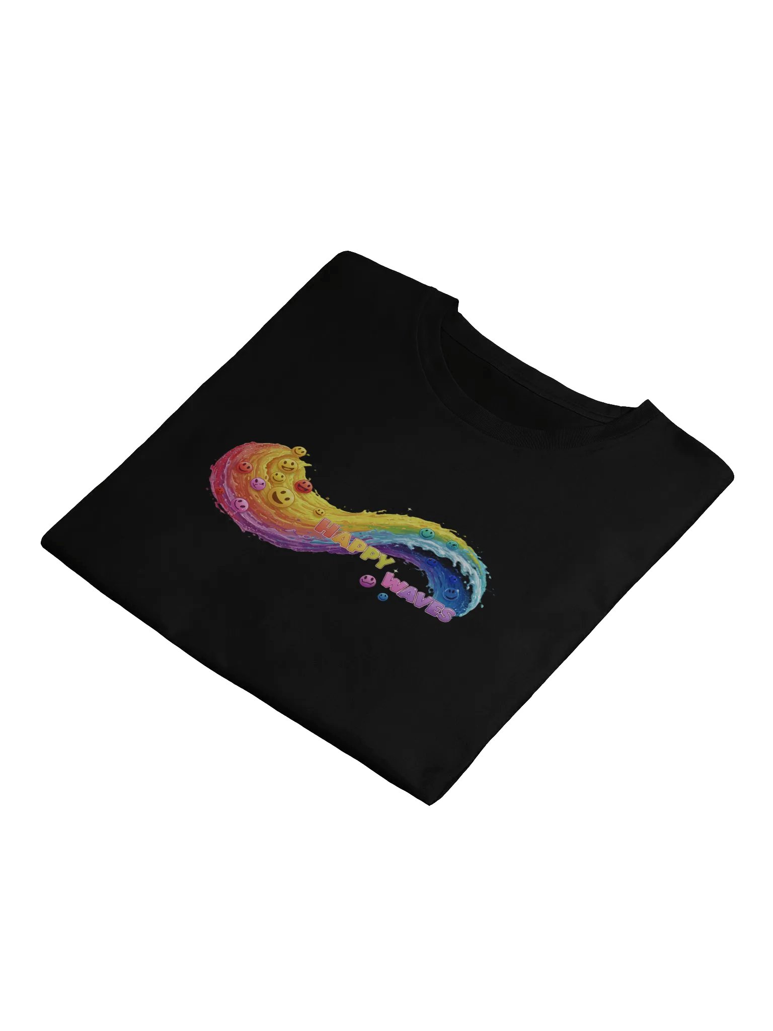 Happy Waves Smiley Crop Top product image (23)