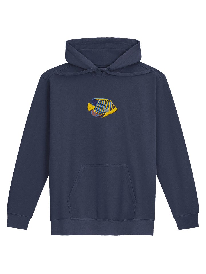 Regal Angelfish Premium Hooded Sweatshirt (Embroidered) for Reef and Marine Aquarium Lovers product image (5)