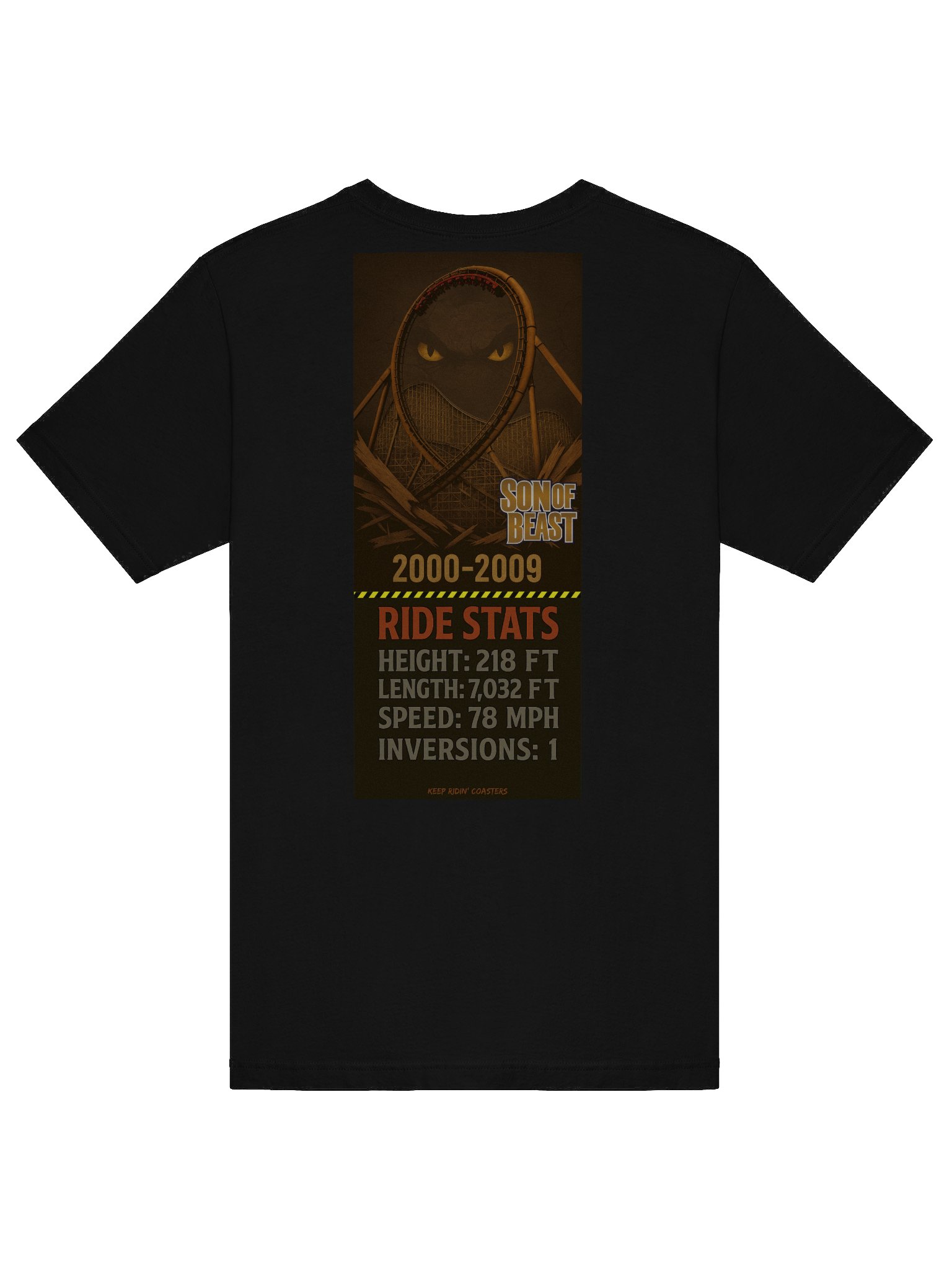 Son of Beast Roller Coaster Loop T-Shirt product image (6)
