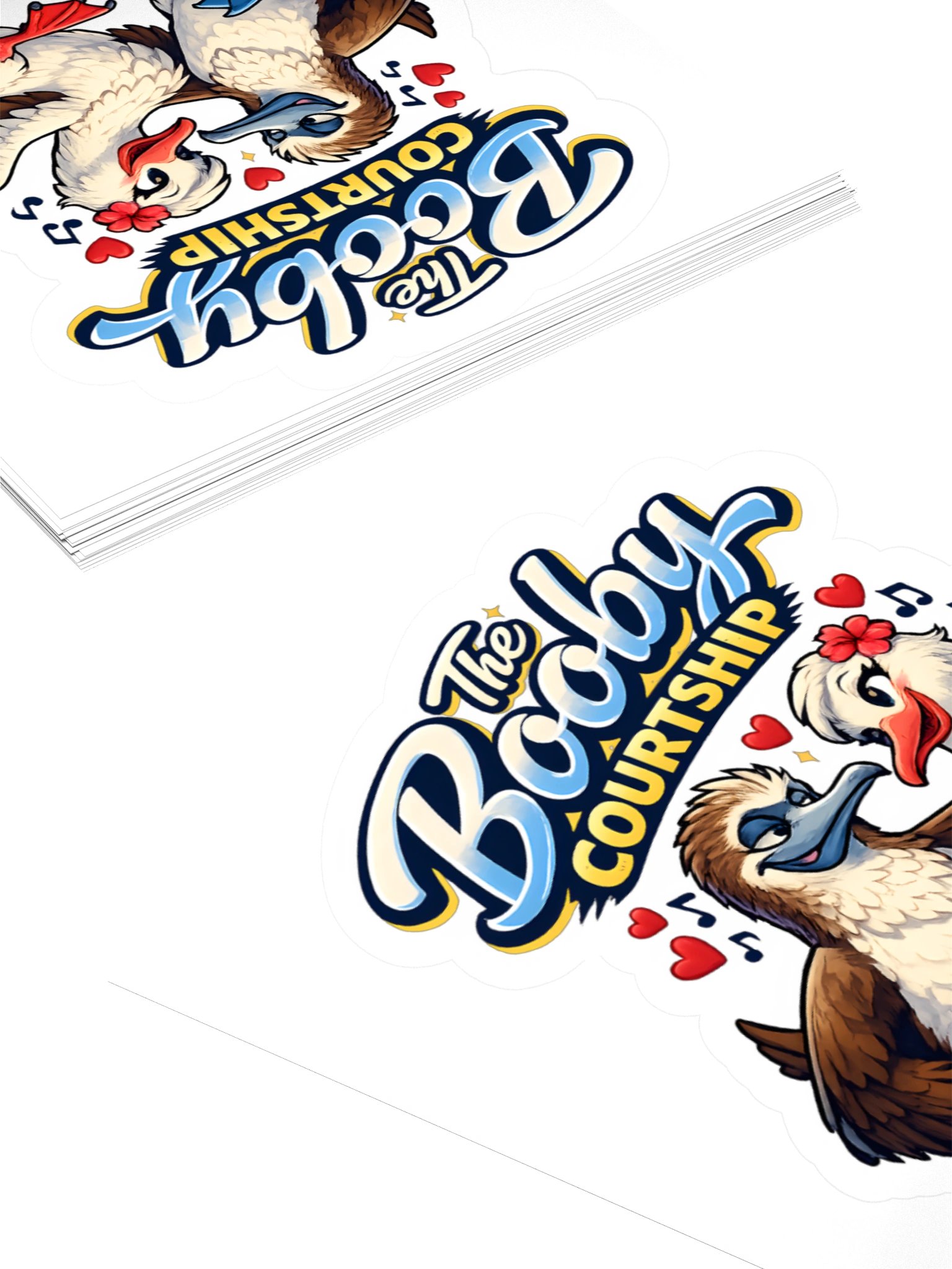 The Booby Courtship! Sticker product image (4)