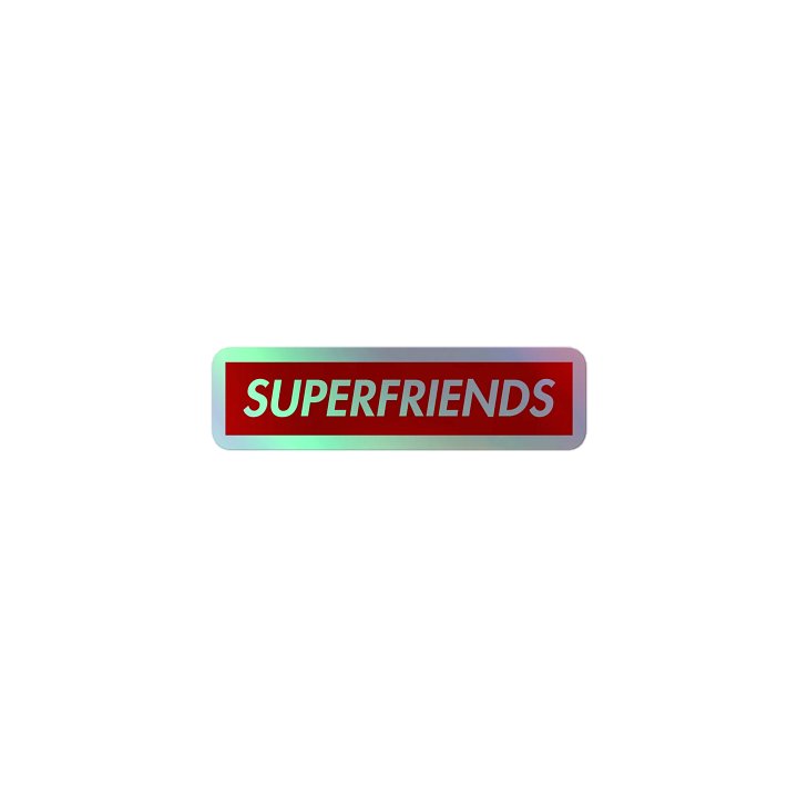 Superfriends Hologram Sticker product image (1)