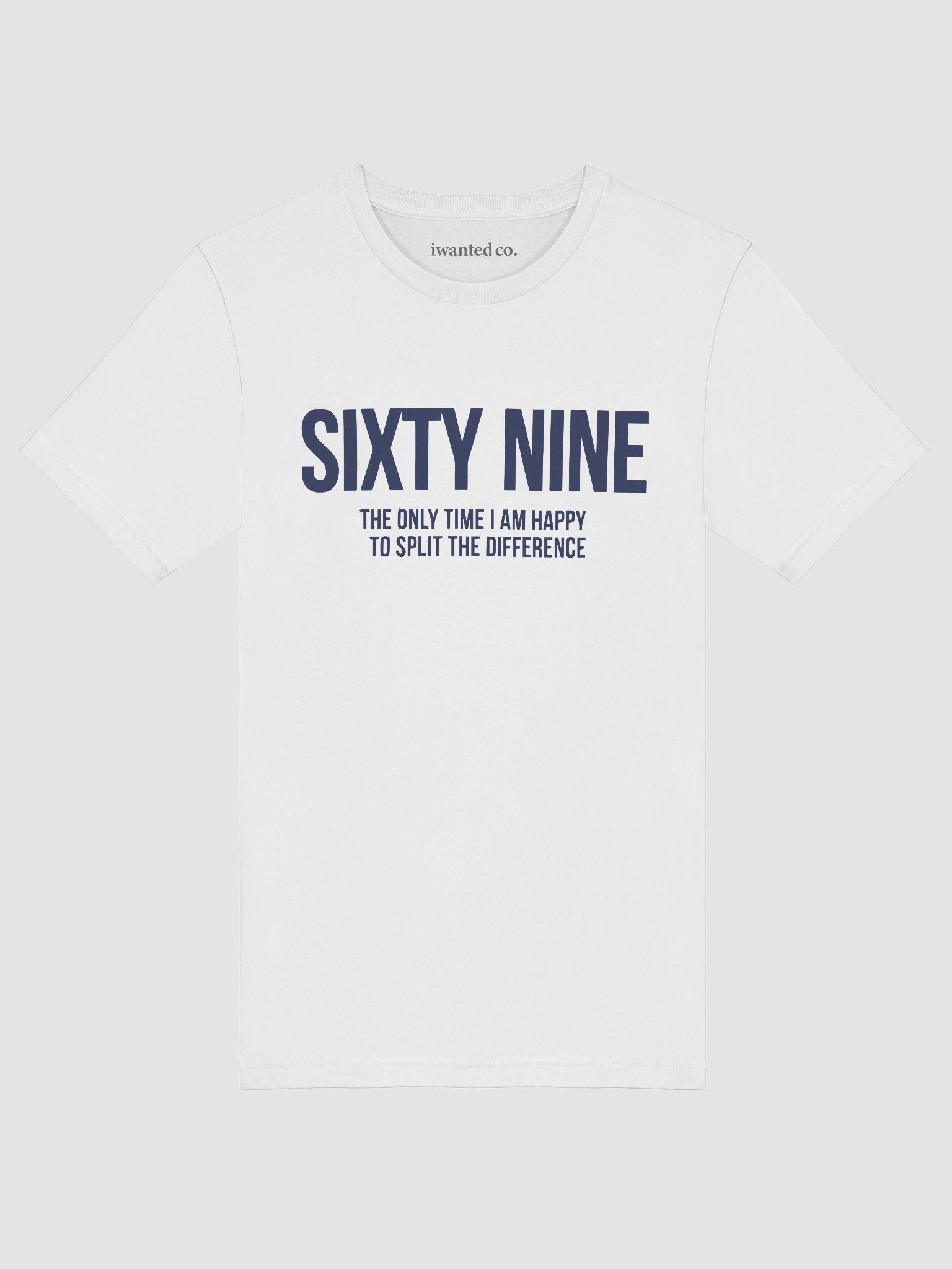 Sixty Nine – Split The Difference Humor T-Shirt product image (5)