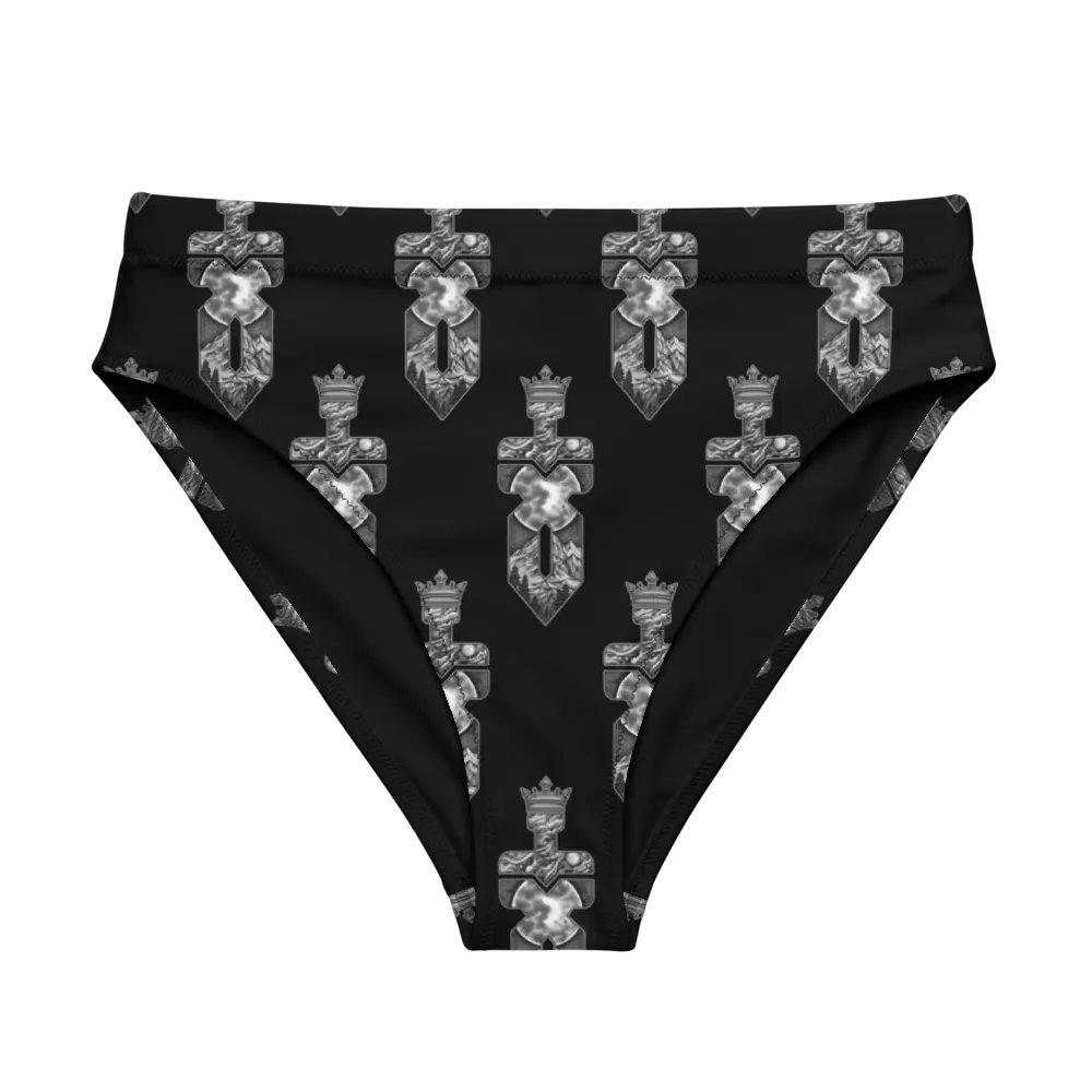 Black and White High Wasted Bottoms - PAO product image (1)