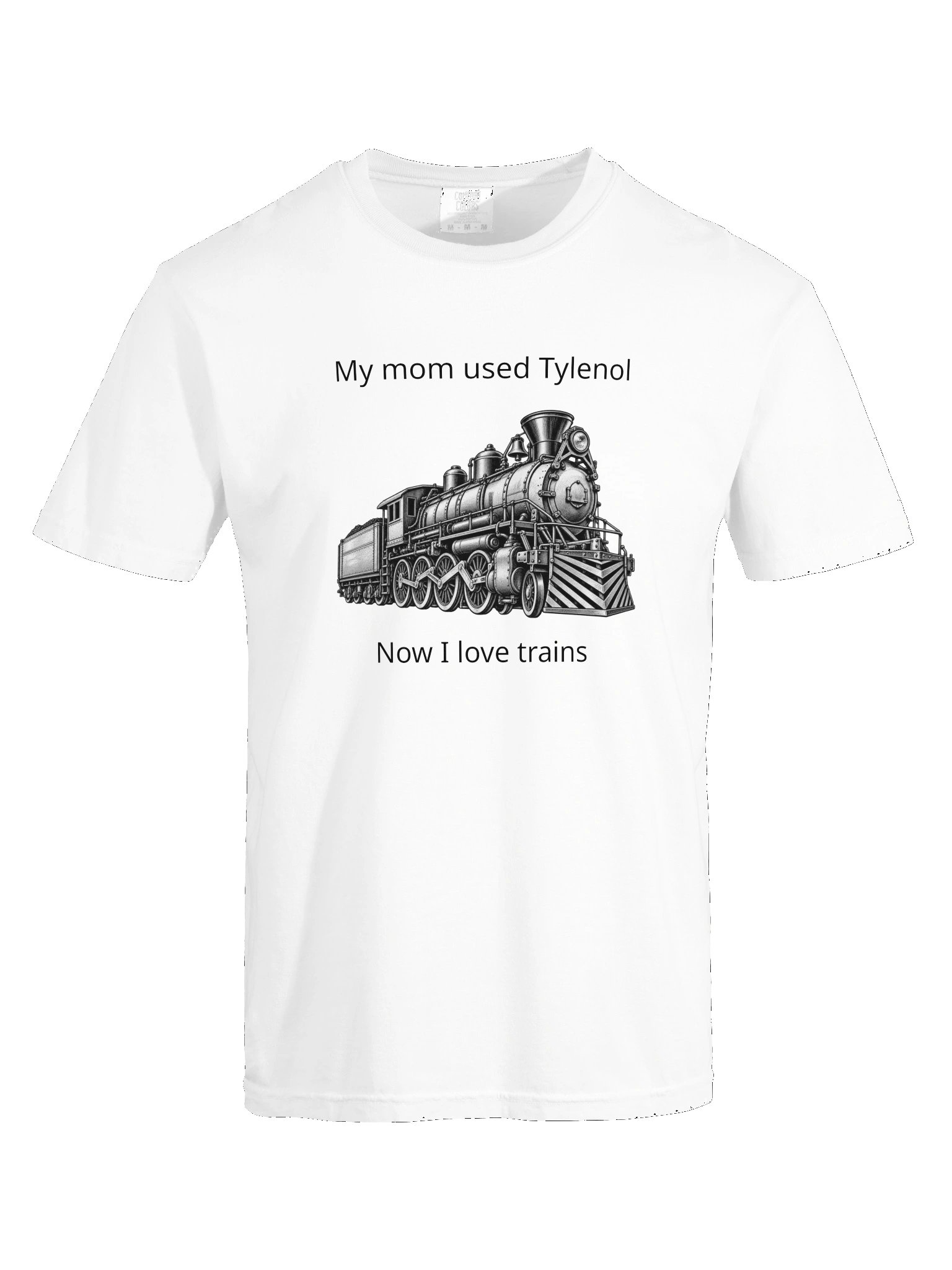 Adult Steam Locomotive T-Shirt product image (9)