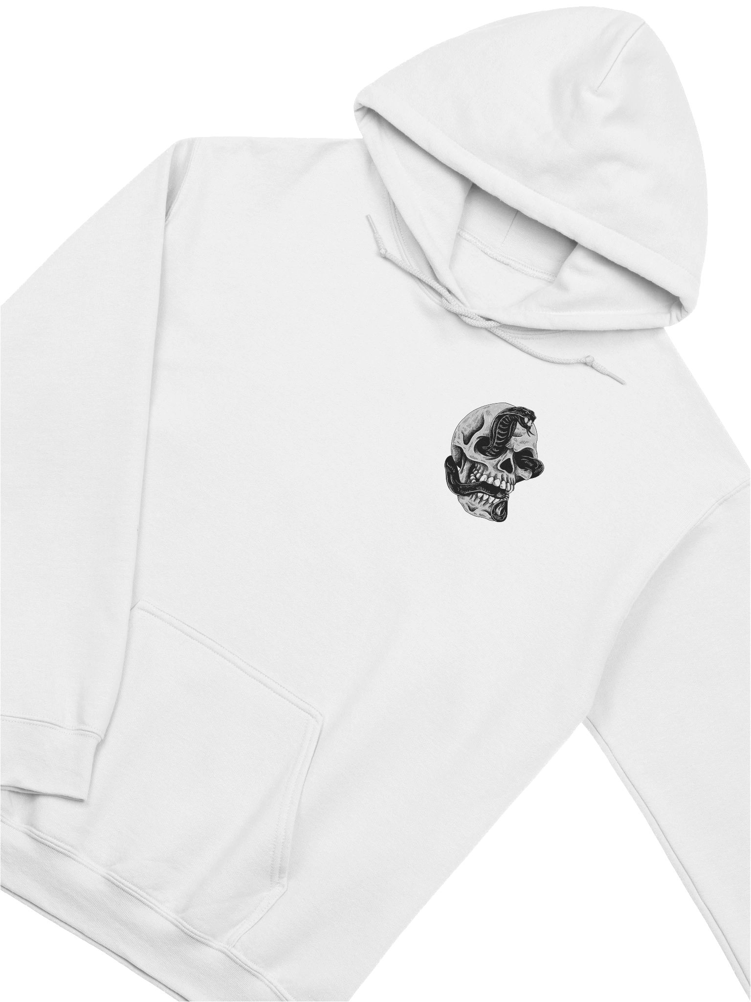 Non-Stop Subathon White Hoodie product image (3)