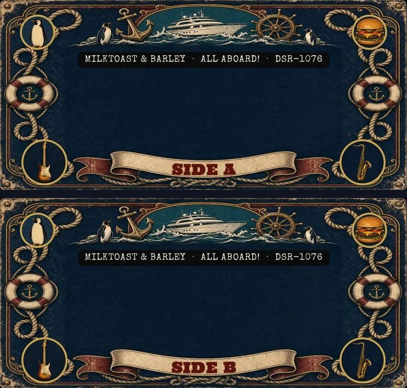 Milktoast & Barley — All Aboard (Cassette) product image (2)
