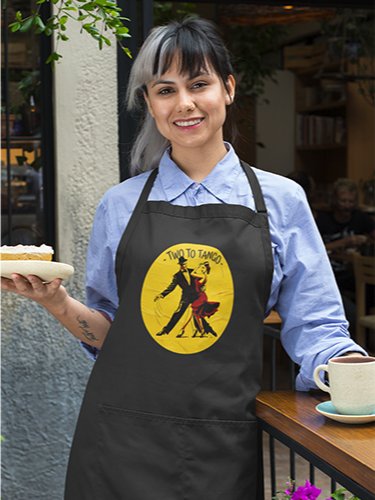 Two to Tango Cotton Twill Apron product image (1)