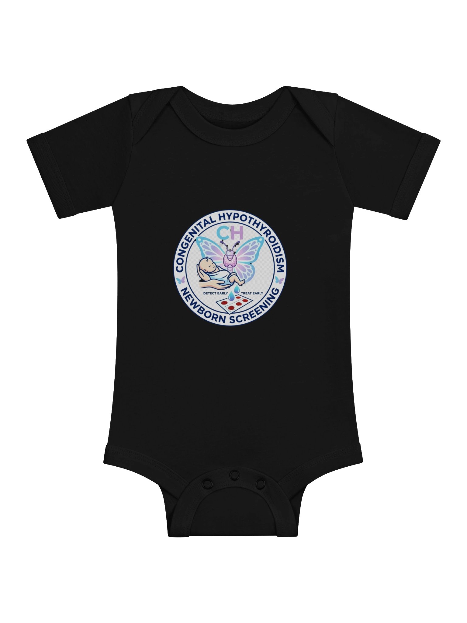 Congenital Hypothyroidism Awareness Baby One Piece product image (1)