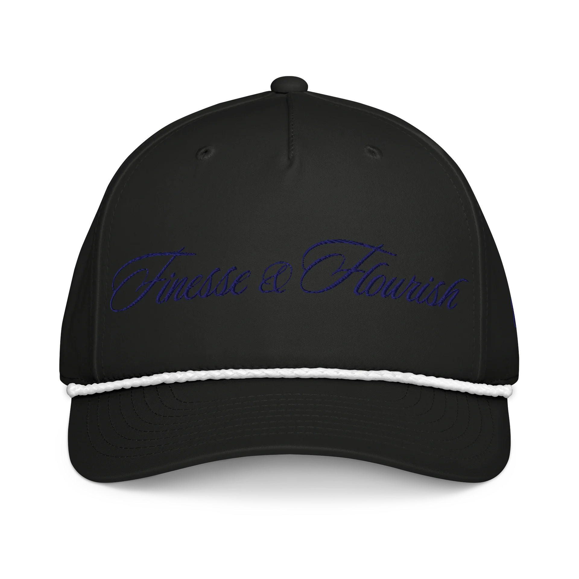 F&F Script Five-Panel Classic Rope Cap (NVY) product image (1)