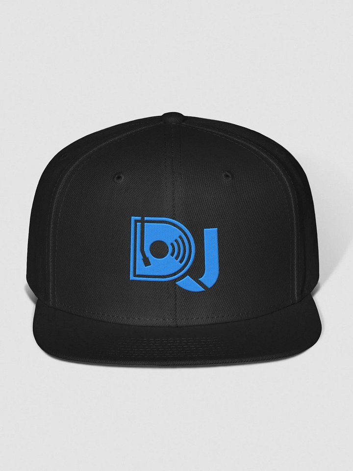 Da Nightclub Snapback Hat (Woolblend Blue Logo) product image (1)