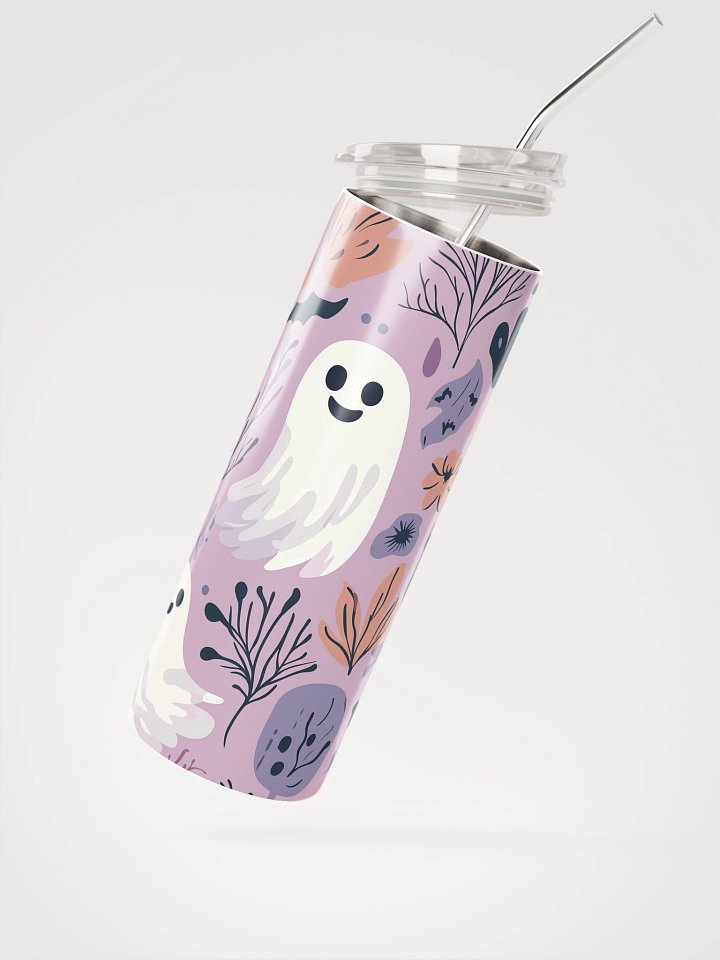 Lilac Ghosts Stainless Steel Tumbler product image (2)