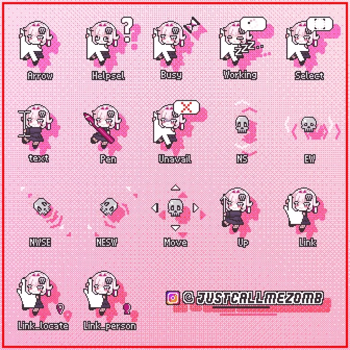 Yuki Animated Cursor [V1] - For Mac and Windows product image (1)