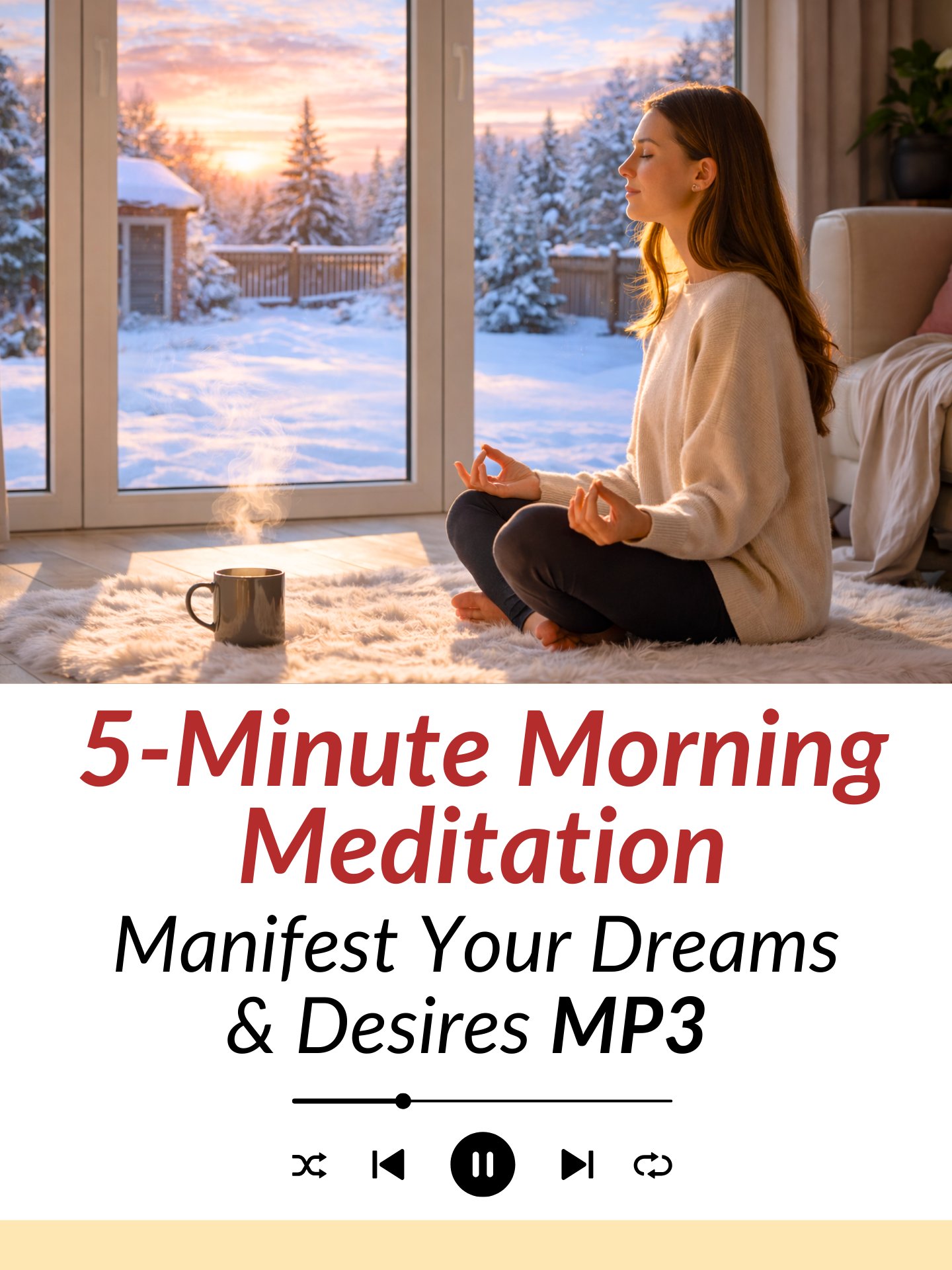5-Minute Morning Manifestation Meditation | Manifest Your Dreams & Desires product image (1)