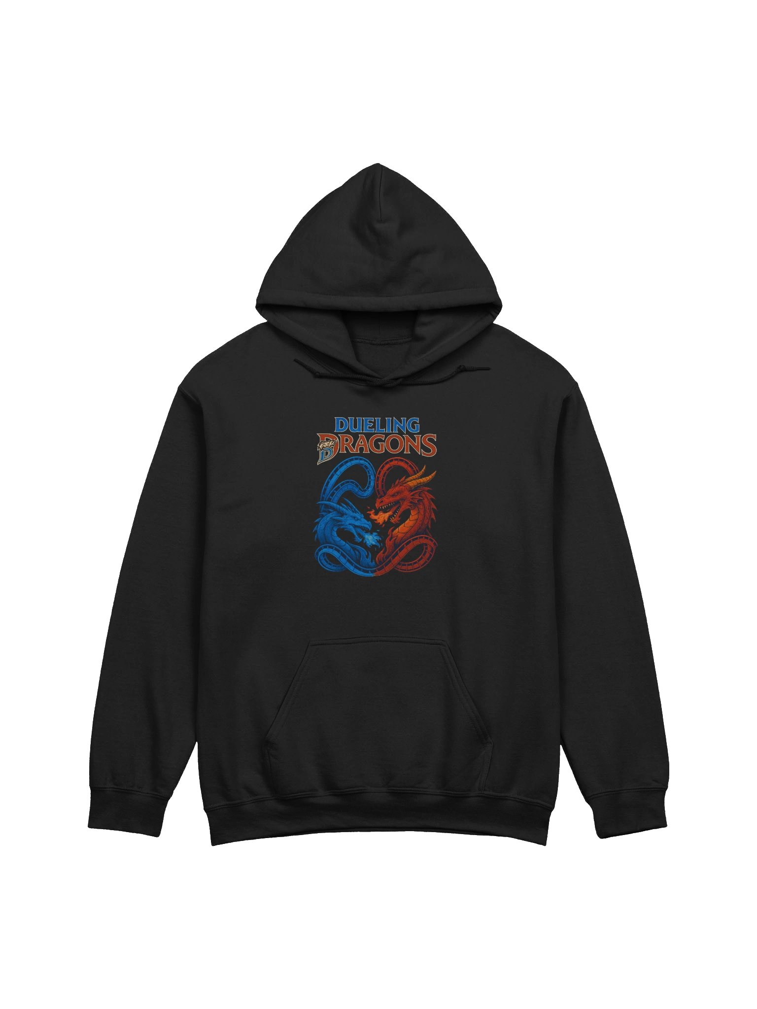 Dueling Dragons Unisex Hoodie product image (3)