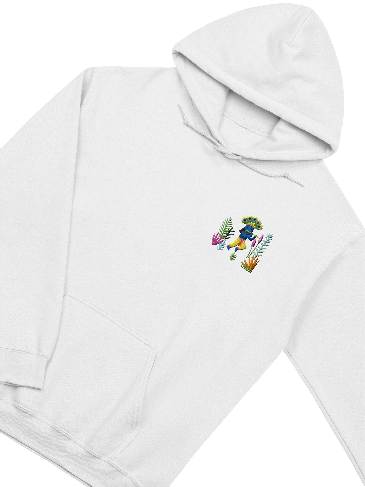 Om Namo Bhagavate Vāsudevāya - Hoodie (WHITE) product image (1)