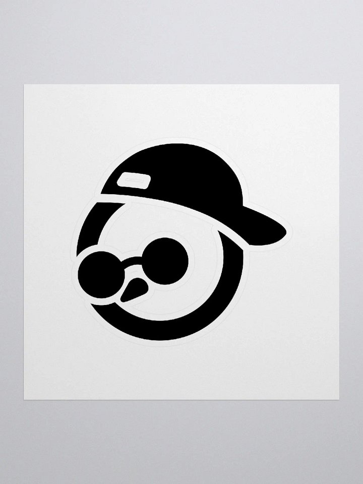 Frosty Sticker (Black) product image (1)