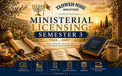 Ministerial Licensing: Semester 3