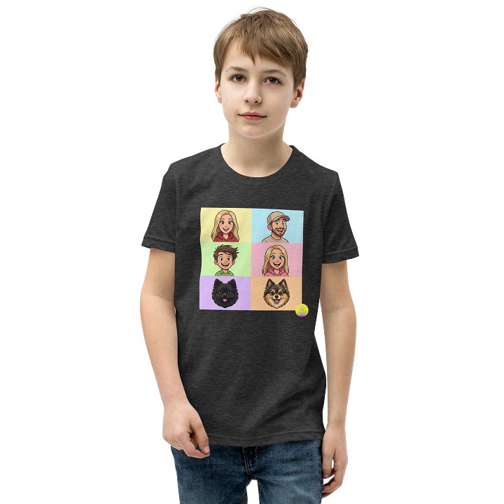 Squares My PB & J Youth Tshirt product image (14)
