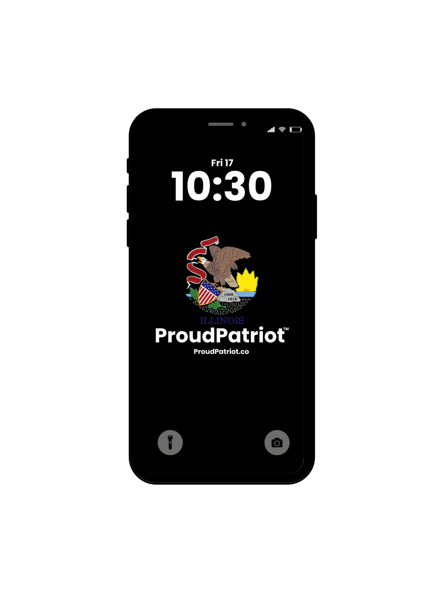 Illinois Proud Screensaver Dark Mode product image (1)