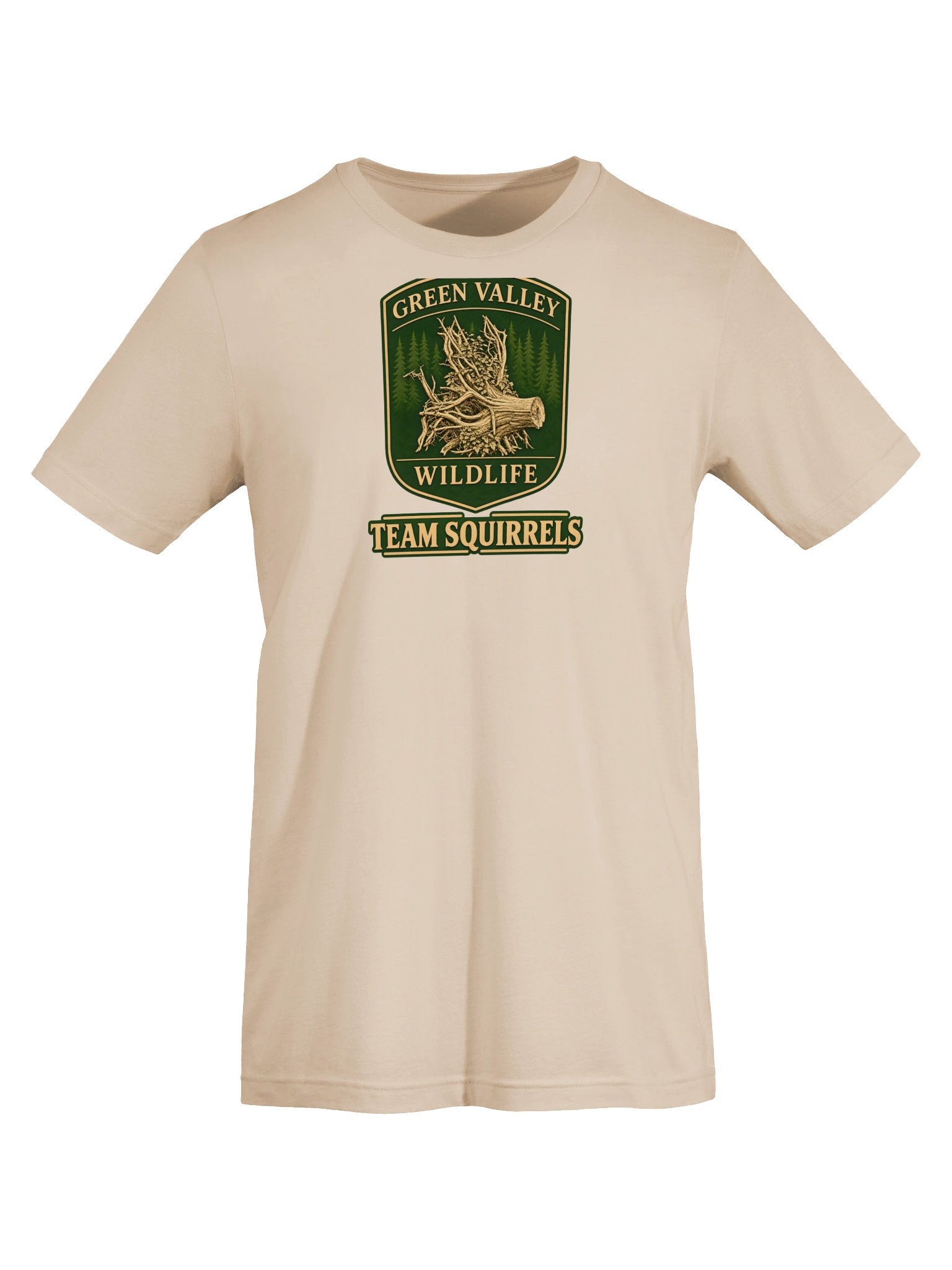 Team Squirrels — Light Edition & YouTube QR T-Shirt product image (5)