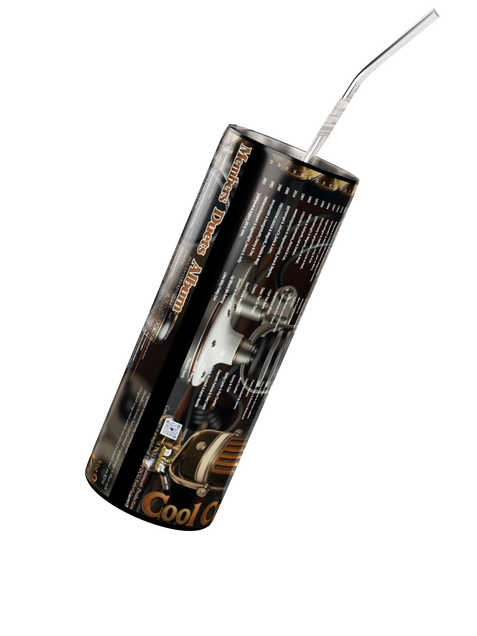 Members Duets Cool Covers Vol. 9 Retro Music Tumbler product image (2)