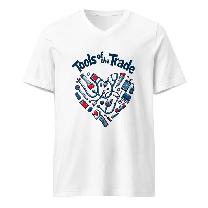 Heartbeat Tools V-Neck T-Shirt product image (1)