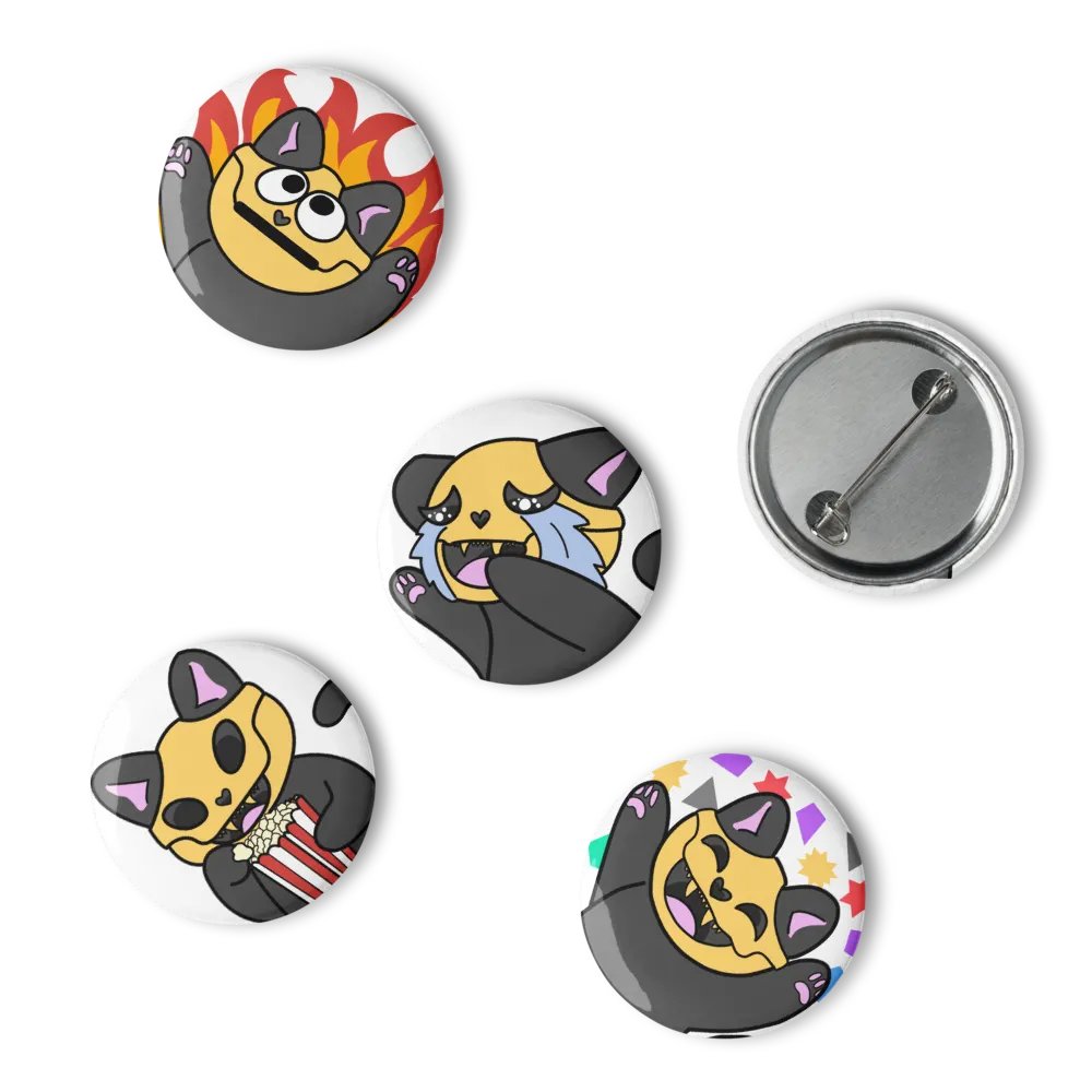 Classic Emote Pin Set product image (4)