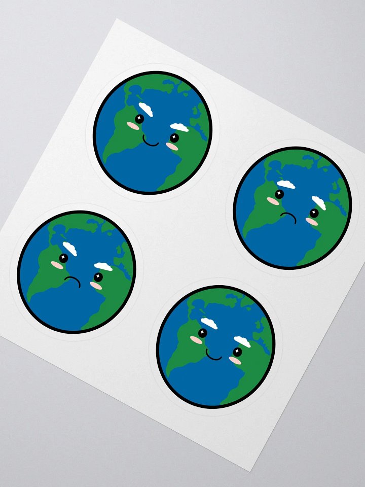 Lil Earth-tan Sticker Collection product image (2)