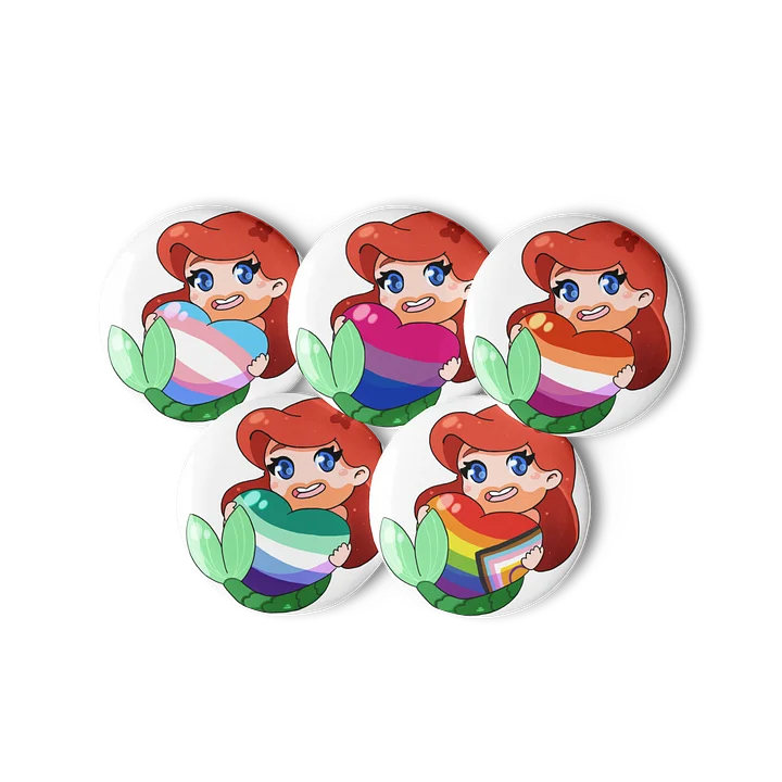 Samalytical Mermaid Pins LGBT product image (2)