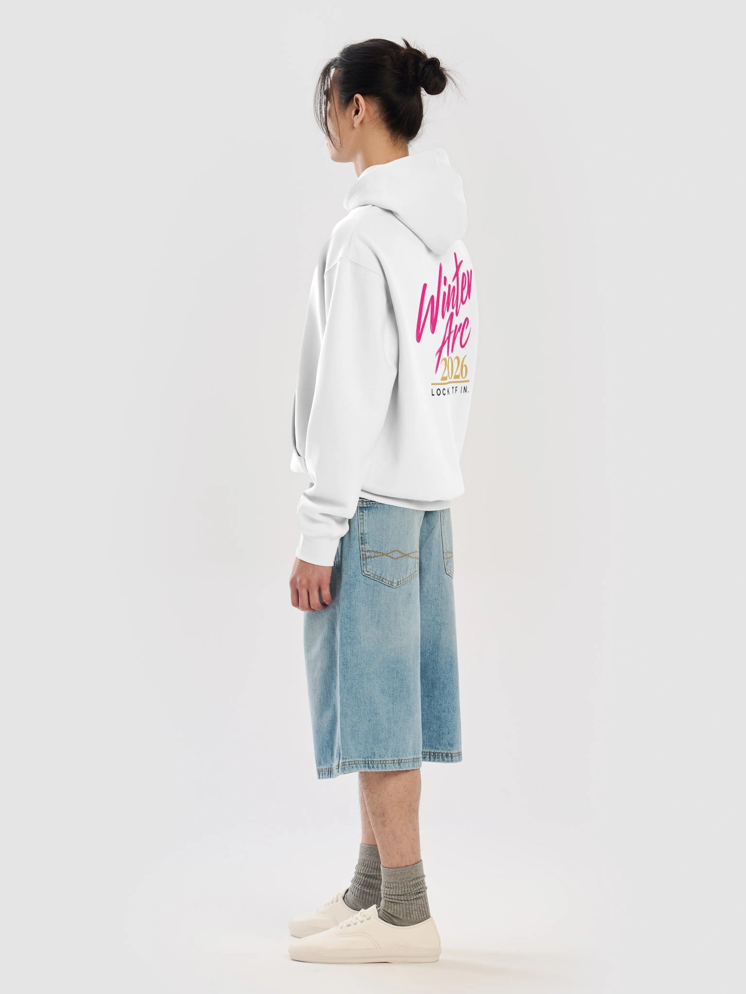 WINTER ARC 2026 • The Signature Hoodie | White product image (8)