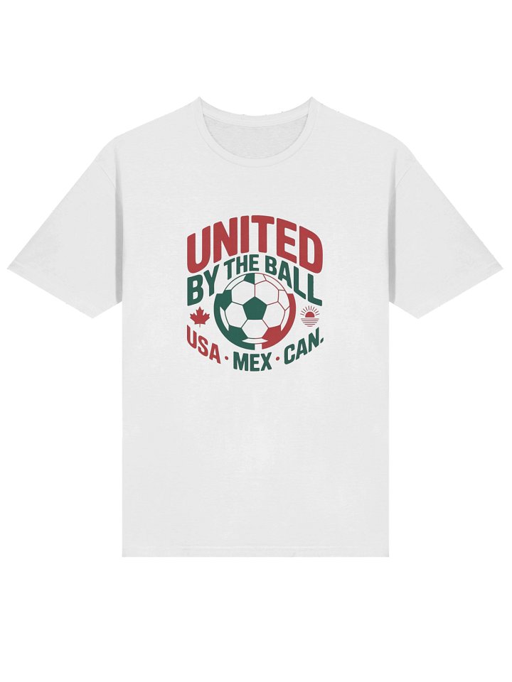 United by the Ball USA Mexico Canada Soccer Fan Shirt product image (1)