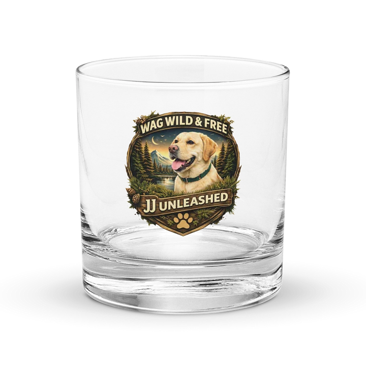Wag Wild & Free Rock Glass product image (1)