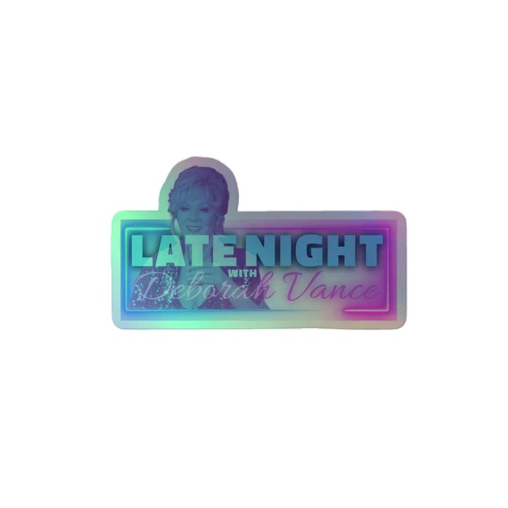 Deborah Vance Holographic Sticker product image (2)