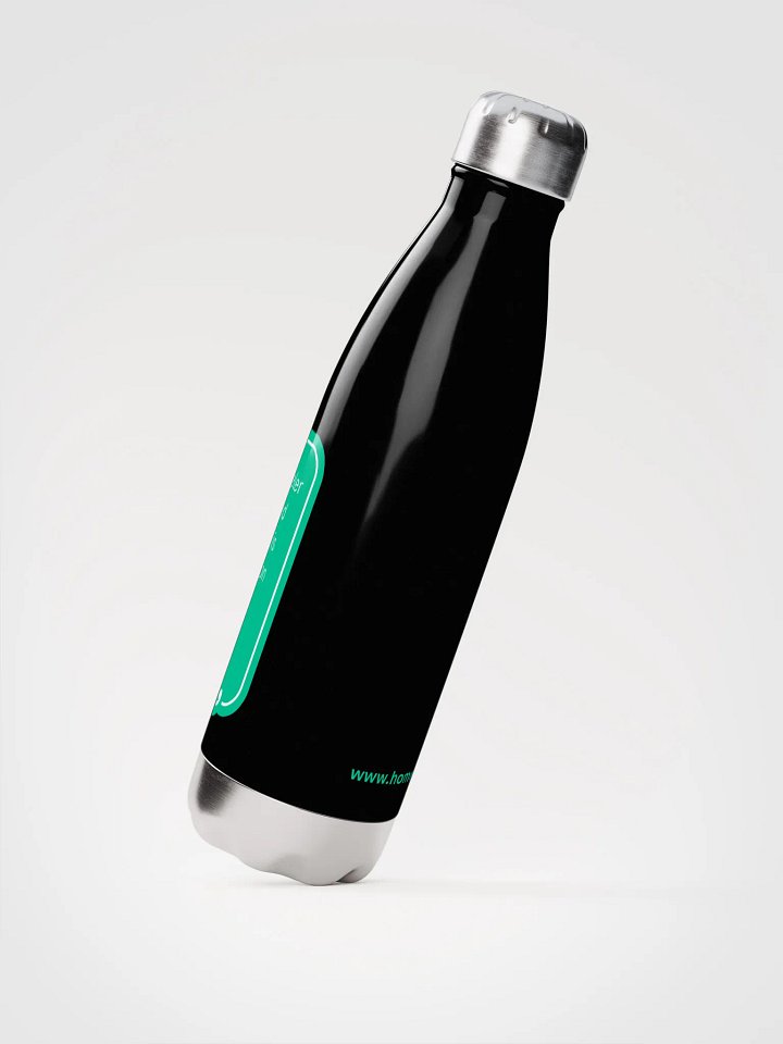 Stainless Steel Bottle with Lao Tzu Travel Quote product image (2)