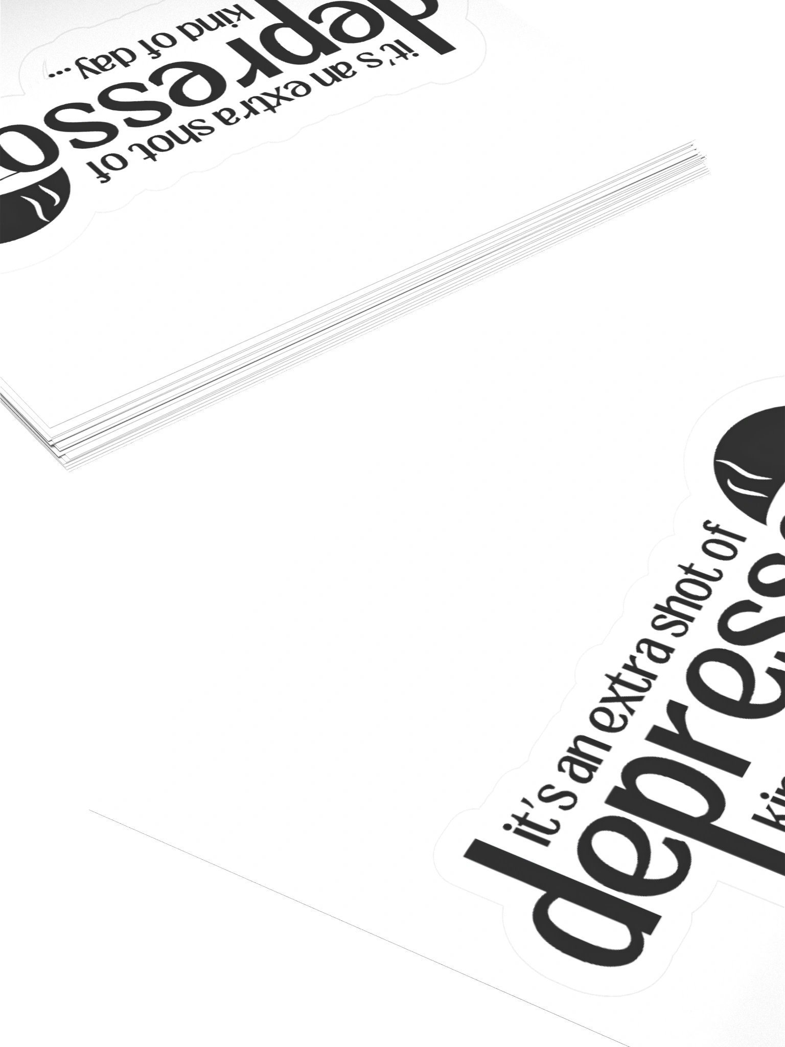 Depresso - Sticker product image (8)