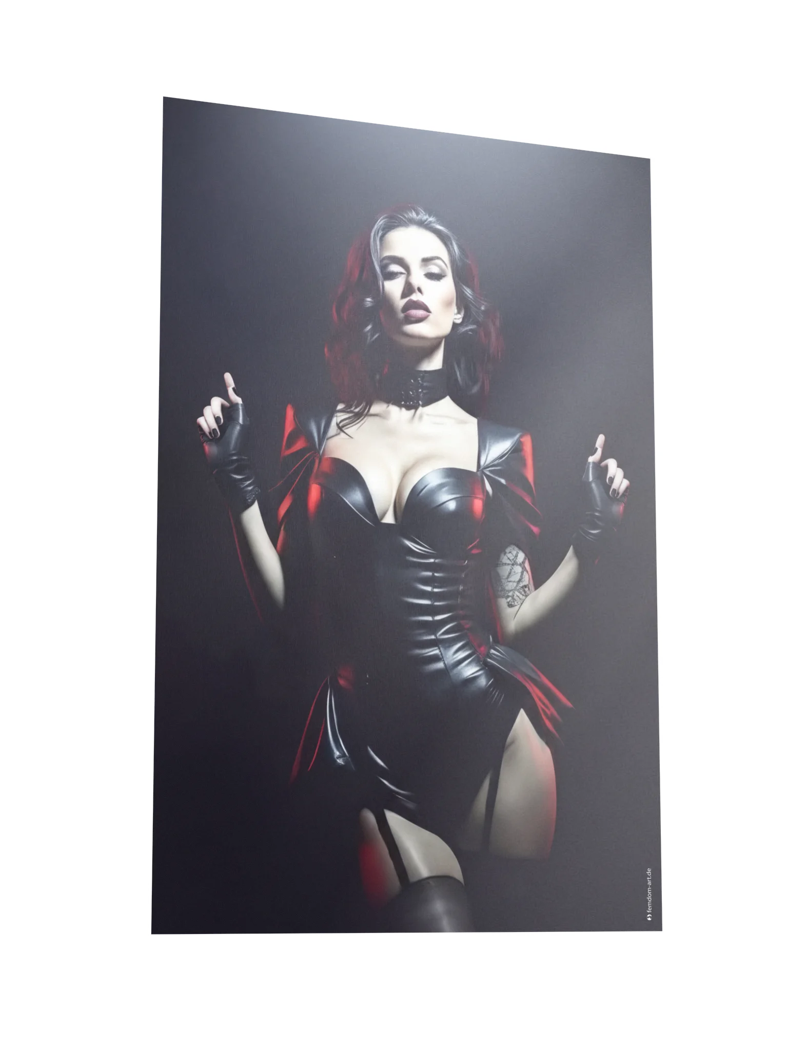 Femdom Poster - Dunkle Eleganz – Souveräne Femdom Ästhetik product image (3)