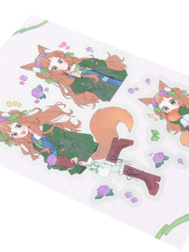 Pumpkin Petty Blossom Sticker Sheet product image (2)